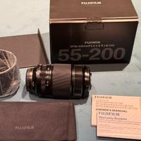 Fujifilm XF 55-200 OIS perfetto completo