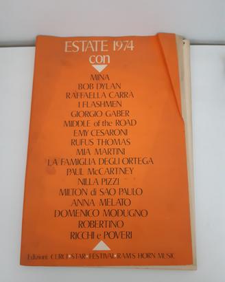 spartito estate 1974