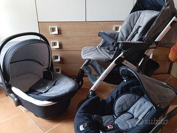Trio CAM fluido passeggino, ovetto e navetta