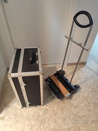 Impianto voce/strumenti portatile in flycase