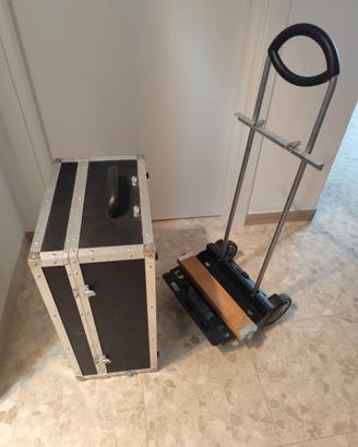 Impianto voce/strumenti portatile in flycase