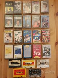 Lotto 25 Cassette stereo varie vintage anni 80 90