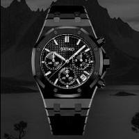 Deiko mod royal oak cronograph full black