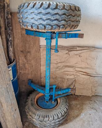 Assale con ruote e freni