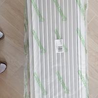 Griglia ripresa porta filtro, alluminio, 100x30cm