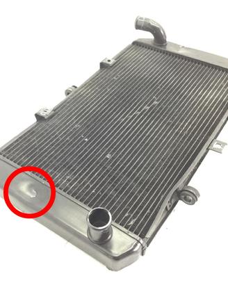 KAWASAKI Z800 Z 800 RADIATORE CON AMMACCATURE E LE