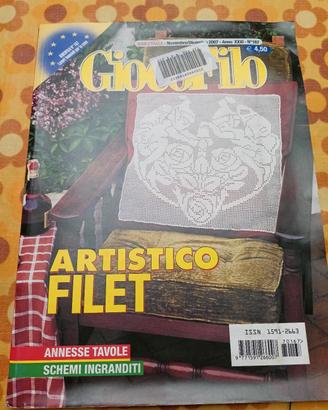 Rivista filet artistico 