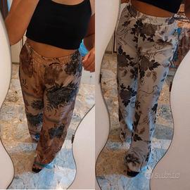 Pantaloni gamba larga