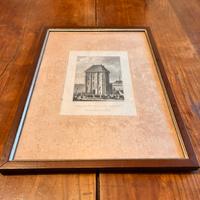 Stampa Antica 1830 Château de Vincennes