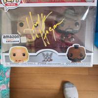 Funko pop Hulk Hogan e Mr. T autografato con COA 