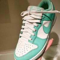 Nike Dunk Low verde acqua