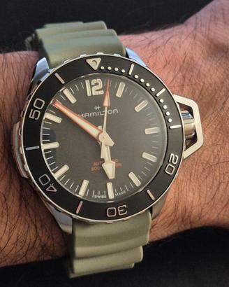 Hamilton Khaki Navy Frogman 41mm full set 12/25