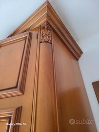 camera da letto legno massello 