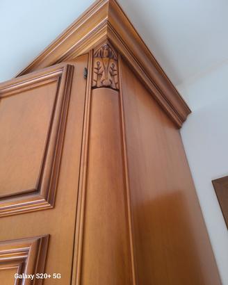 camera da letto legno massello 