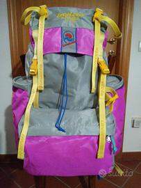 Zaino trekking INVICTA 65 litri, come NUOVO