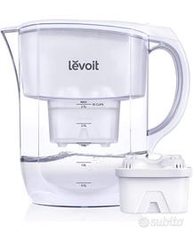 Levoit caraffa 2,5L filtrante con 4 filtri inclusi