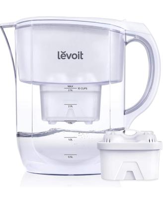 Levoit caraffa 2,5L filtrante con 4 filtri inclusi