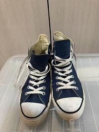 Converse all star blu con disegno  originalissime!
