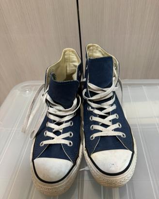 Converse all star blu con disegno  originalissime!