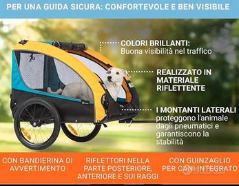 Carellino per trasporto cani
