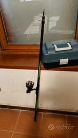 Canna da pesca+mulinello