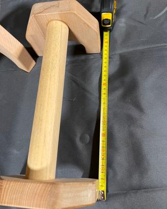Parallele Fitness in legno di faggio.