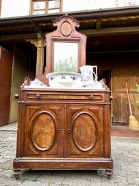 Toeletta fine 800 con piano in marmo