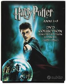 HARRY POTTER ANNI 1-5 12 DVD COFANETTO COLLECTION