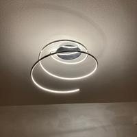 Lampadario led a spirale