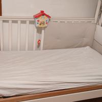 lettino bianco Pali bambino