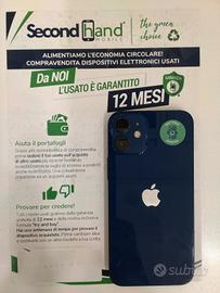 Apple iPhone 12 Mini 128GB GradoB Garanzia 12 mesi