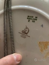 Piatti decorativi Inglesi vintage