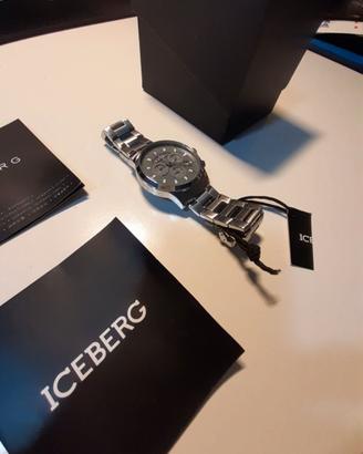 OROLOGIO ICEBERG con Cronometro, acciaio