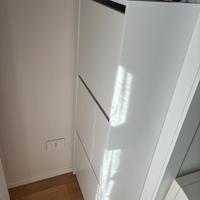 Scarpiera IKEA BISSA bianca