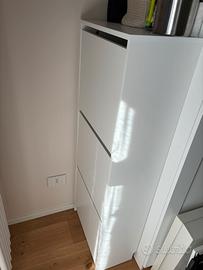 Scarpiera IKEA BISSA bianca