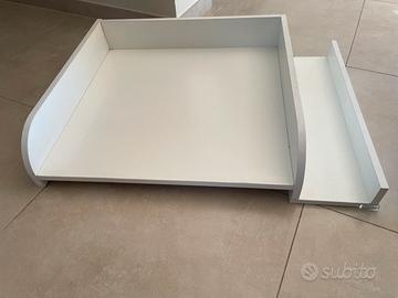 Fasciatoio con piano in legno