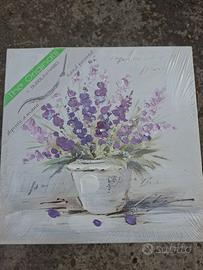 Quadro artigianale "vaso di fiori" Bubola & Naibo