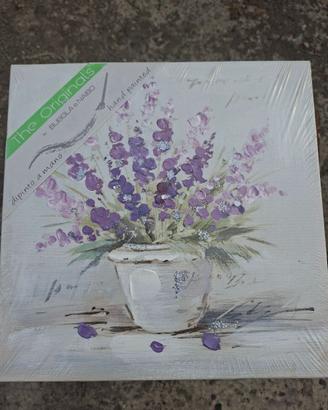 Quadro artigianale "vaso di fiori" Bubola & Naibo