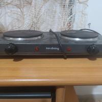 piastra elettrica 1000+1000W