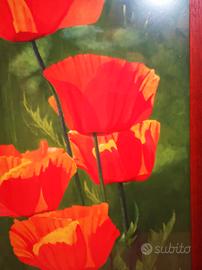 quadro con cornice in legno stampa artistica