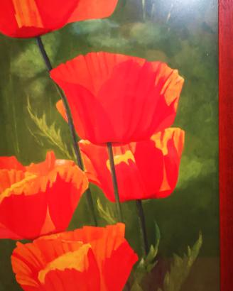 quadro con cornice in legno stampa artistica