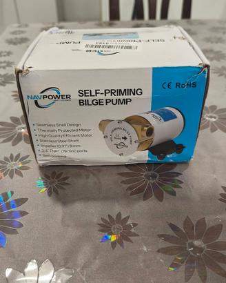 Pompa Autoadescante 12V NAVPOWER per barca