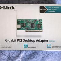 D-Link DGE-528T - Scheda PCI Gigabit Ethernet RJ45