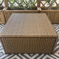 Tavolino contenitore da esterno