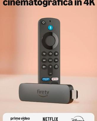 Fire TV Stick 4K Plus di Amazon TV più velocemente