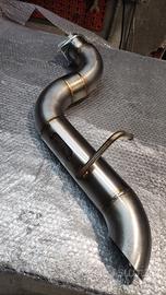 Terminale inox maggiorato Wrangler JL benzina 