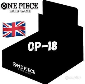 Preorder One Piece Card Game Box OP 18 ENG
