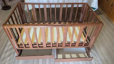 Lettino Foppapedretti legno 70x135