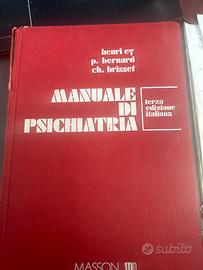 Manuale di psichiatria - terza edizione  italiana