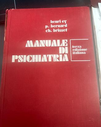 Manuale di psichiatria - terza edizione  italiana